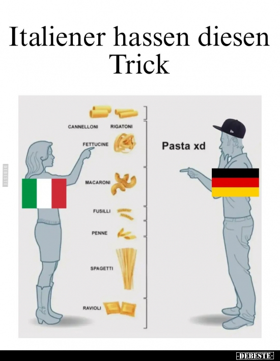 Italiener hassen diesen Trick... - Lustige Bilder | DEBESTE.de