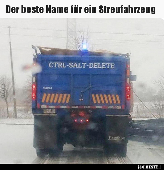 Der beste Name für ein Streufahrzeug.. - Lustige Bilder | DEBESTE.de