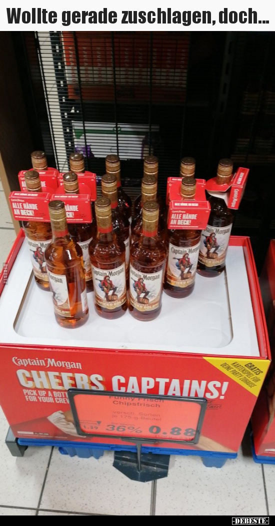 Wollte gerade zuschlagen, doch...