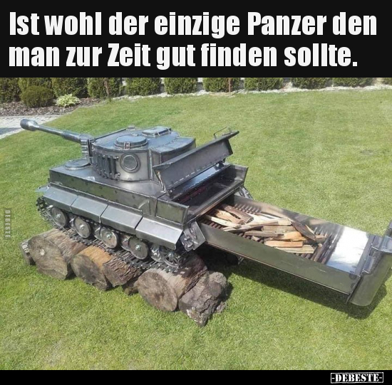 Ist wohl der einzige Panzer den man zur Zeit gut finden.. - Lustige Bilder | DEBESTE.de