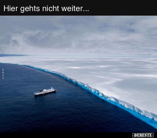 Hier gehts nicht weiter...