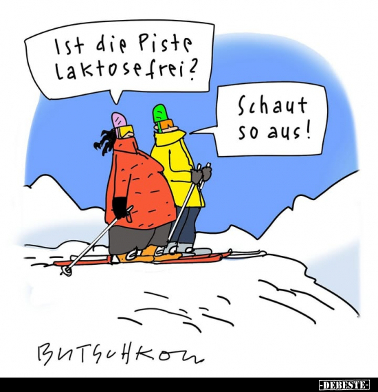 Ist die Piste Laktosefrei?.. - Lustige Bilder | DEBESTE.de