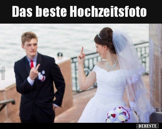 Das beste Hochzeitsfoto.. - Lustige Bilder | DEBESTE.de