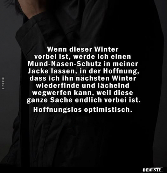 Wenn dieser Winter vorbei ist, werde ich einen.. - Lustige Bilder | DEBESTE.de