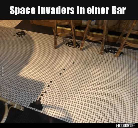 Space Invaders in einer Bar.. - Lustige Bilder | DEBESTE.de