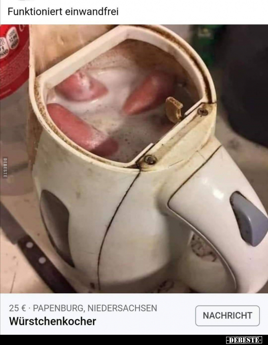 Würstchenkocher...
