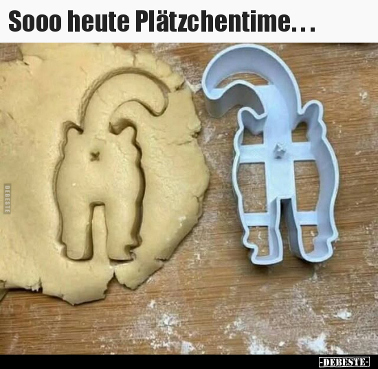 Sooo heute Plätzchentime...