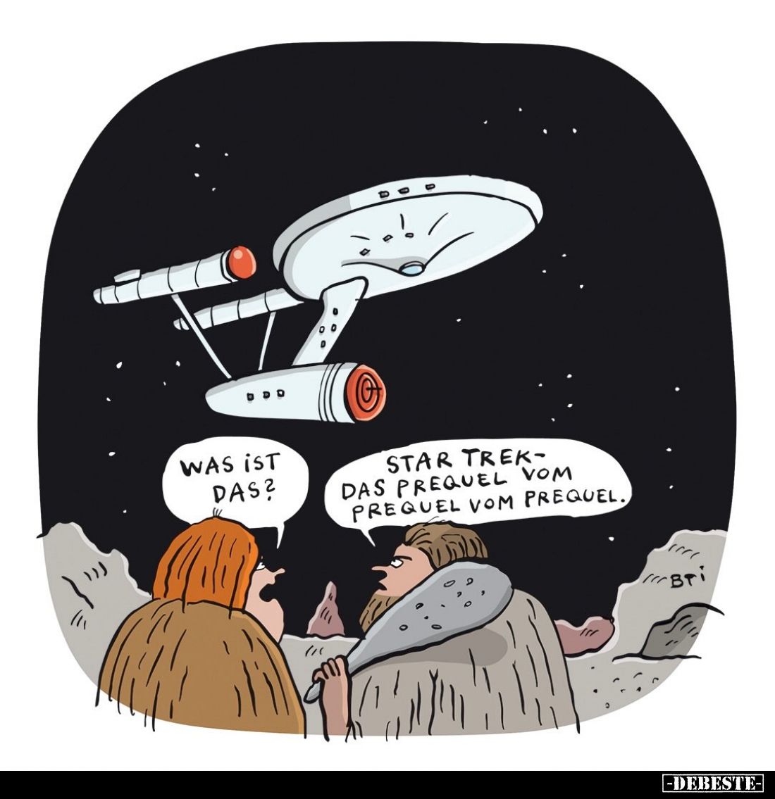 Was ist das? -
Star Trek - das Prequel vom Prequel vom Prequel.