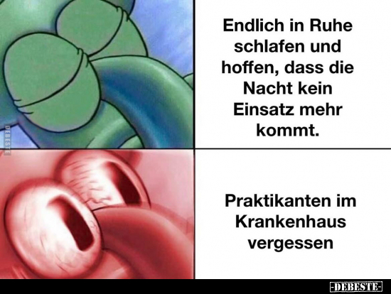 Ruhe, Schlafen, Nacht, Krankenhaus, Im Krankenhaus, Vergessen