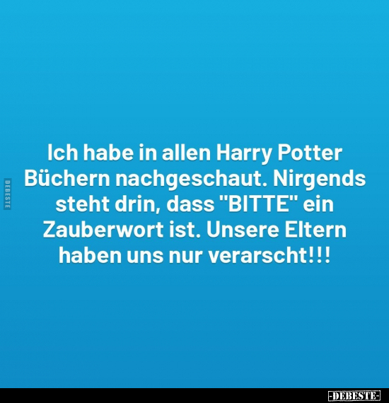 Ich habe in allen Harry Potter Büchern.. - Lustige Bilder | DEBESTE.de