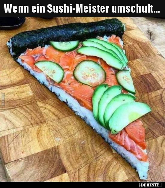 Wenn ein Sushi-Meister umschult...