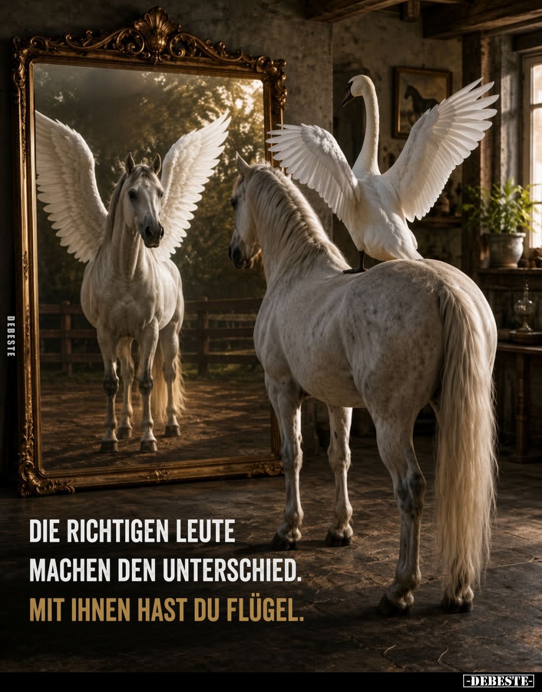 Die richtigen Leute
machen den Unterschied.
Mit ihnen hast du Flügel.