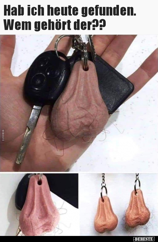 Hab ich heute gefunden. Wem gehört der??..