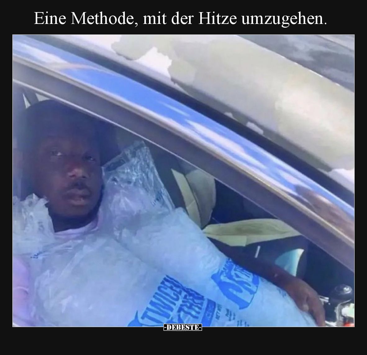 Eine Methode, mit der Hitze umzugehen.