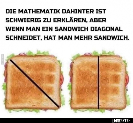 Die Mathematik dahinter ist schwierig zu erklären, aber.. - Lustige Bilder | DEBESTE.de