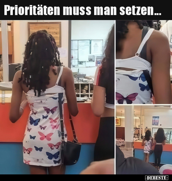 Prioritäten muss man setzen... - Lustige Bilder | DEBESTE.de