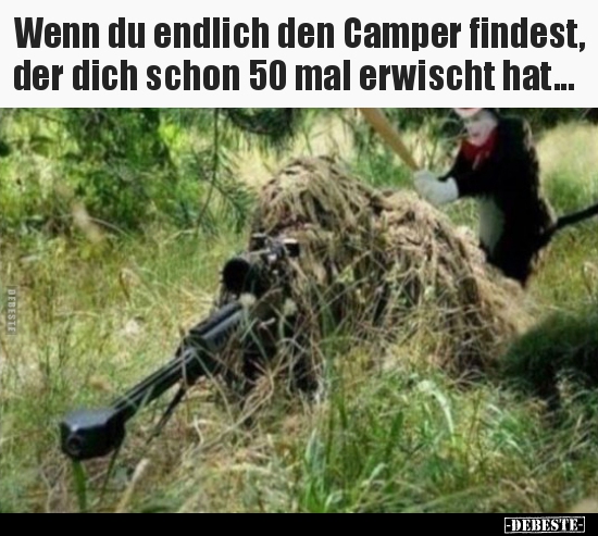 Wenn du endlich den Camper findest, der dich schon 50 mal.. - Lustige Bilder | DEBESTE.de