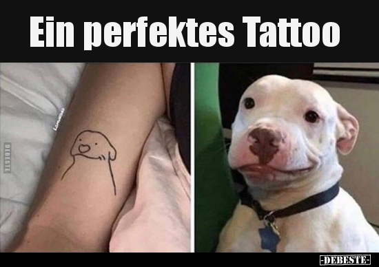 Ein perfektes Tattoo..