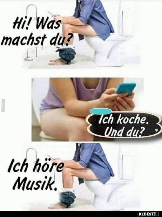 Hi! Was machst du?.. - Lustige Bilder | DEBESTE.de