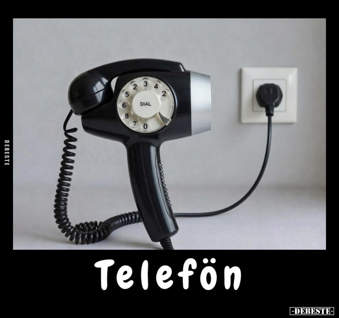 Telefön.