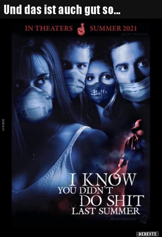 Und das ist auch gut so...