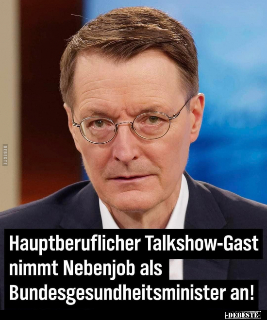 Hauptberuflicher Talkshow-Gast nimmt Nebenjob als.. - Lustige Bilder | DEBESTE.de
