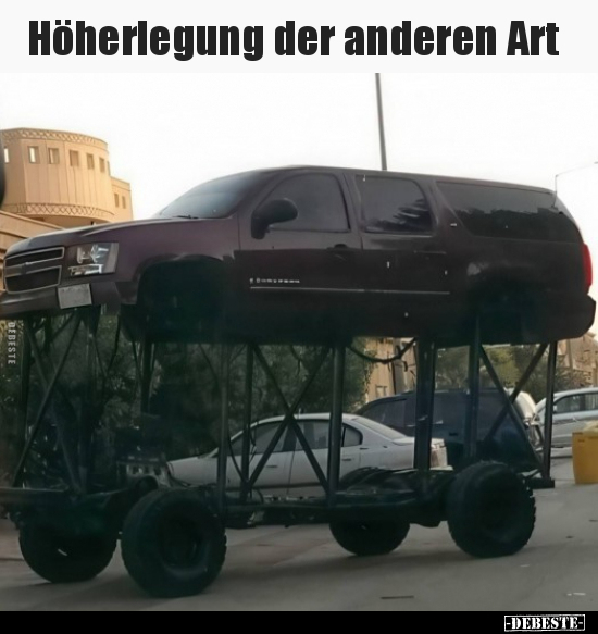 Höherlegung der anderen Art