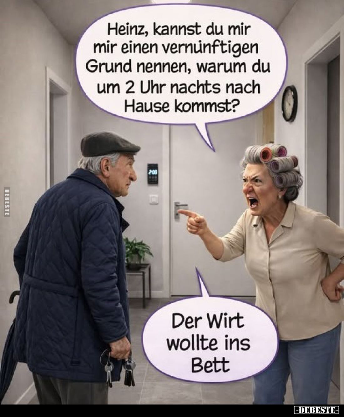 Heinz, kannst du mir mir einen vernünftigen Grund nennen.. - Lustige Bilder | DEBESTE.de