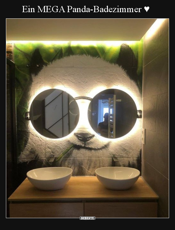Ein MEGA Panda-Badezimmer ♥ - Lustige Bilder | DEBESTE.de