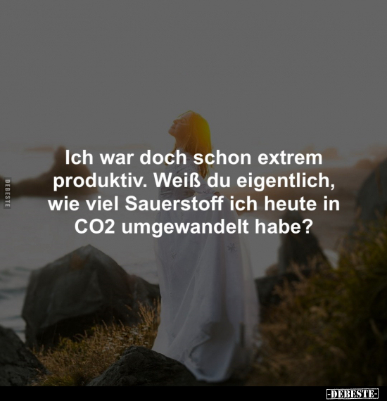 Ich war doch schon extrem produktiv.. - Lustige Bilder | DEBESTE.de