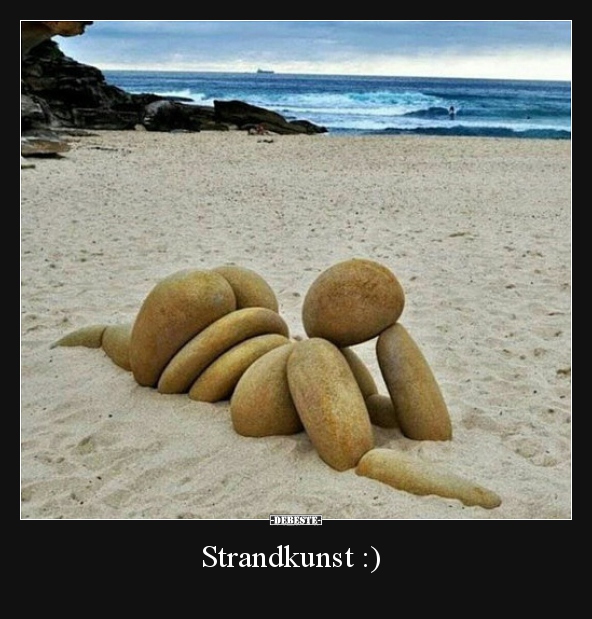 Strandkunst :)