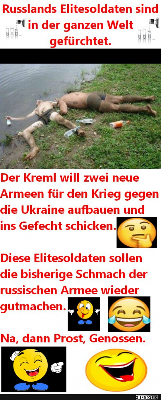Putins neue Elitesoldaten sollen der Welt das Fürchten lehren. - Lustige Bilder | DEBESTE.de