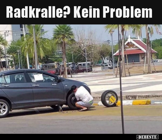 Radkralle? Kein Problem.. - Lustige Bilder | DEBESTE.de