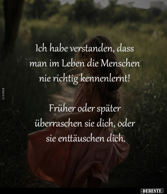 Leben, Menschen, Richtig, Früher