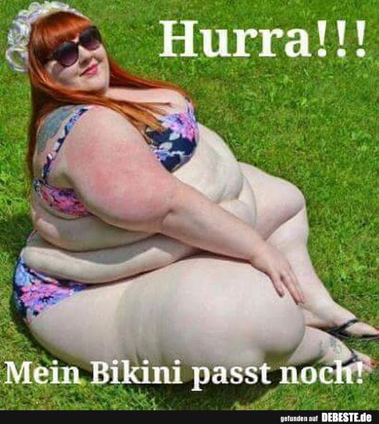 Hurra! Mein Bikini Passt noch! - Lustige Bilder | DEBESTE.de