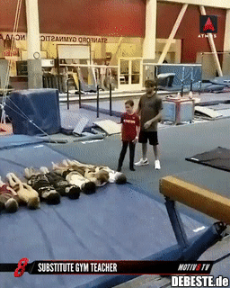 Als Aushilfslehrer kann man ein wenig riskieren..