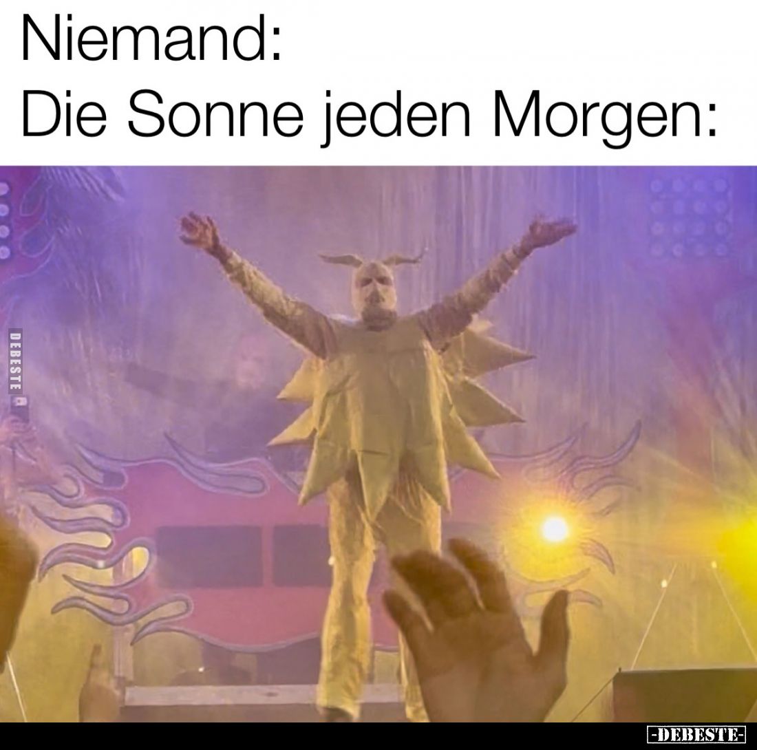 Die Sonne jeden Morgen: