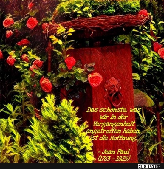 Das schönste, was wir in der Vergangenheit angetroffen...