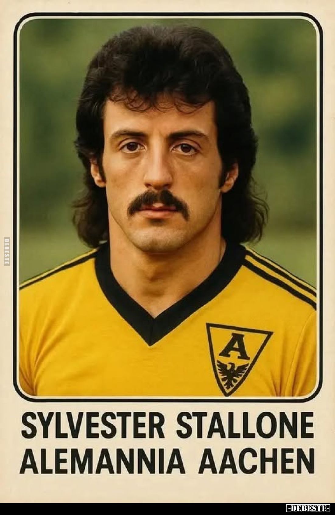 Sylvester Stallone Alemannia Aachen.