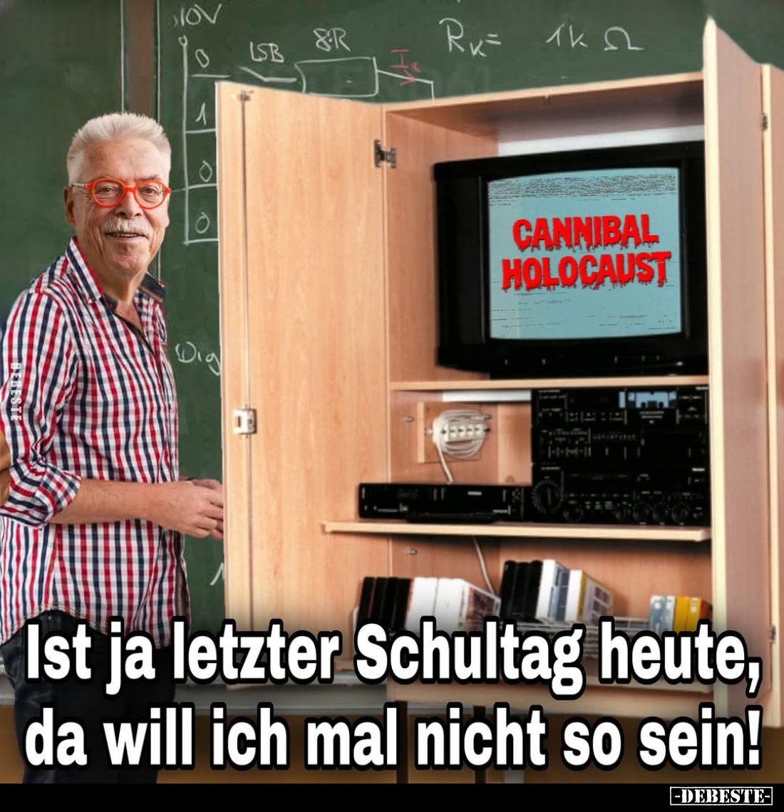 Ist ja letzter Schultag heute, da will ich mal nicht so sein!