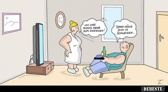 Ich hab nichts mehr zum Anziehen!..