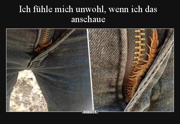 Ich fühle mich unwohl, wenn ich das anschaue.. - Lustige Bilder | DEBESTE.de