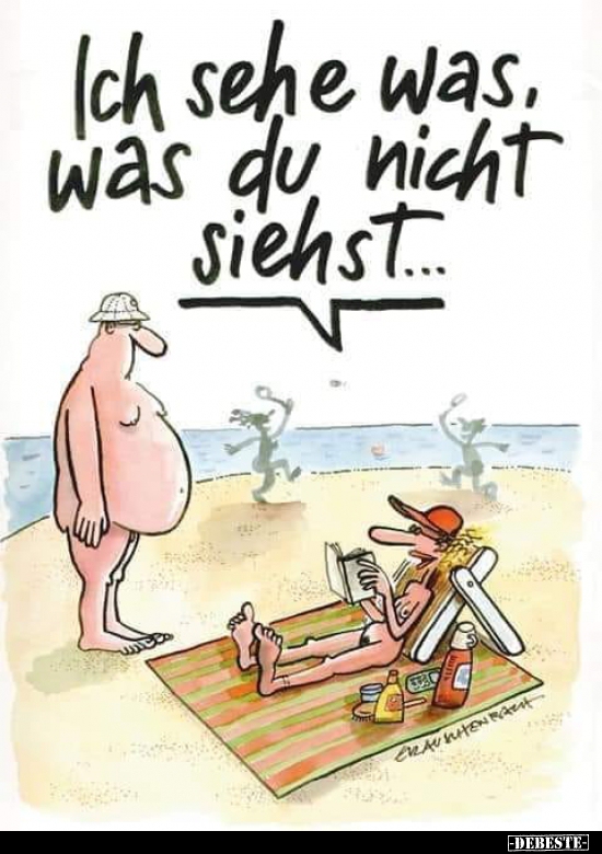 Ich sehe was, was du nicht siehst...