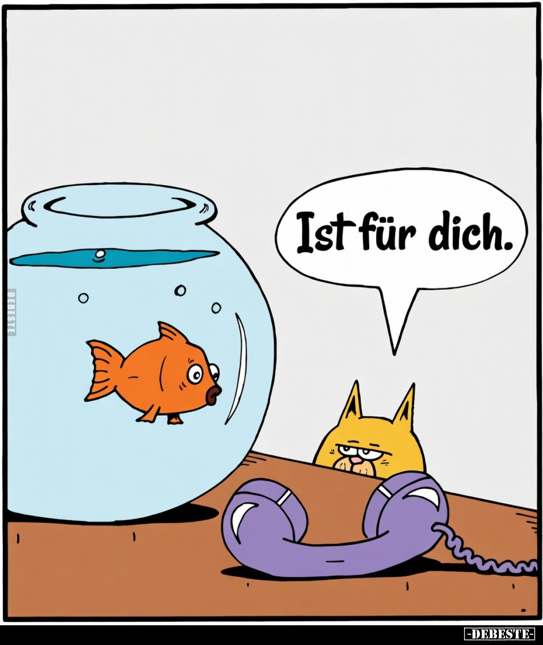 Ist für dich.