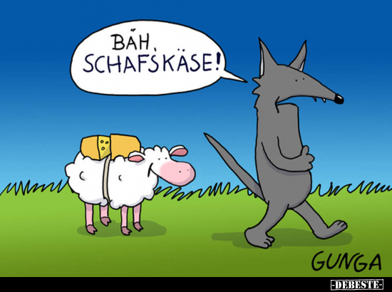 Bäh Schafskäse.
