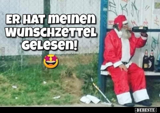 Er hat meinen Wunschzettel gelesen!.. - Lustige Bilder | DEBESTE.de