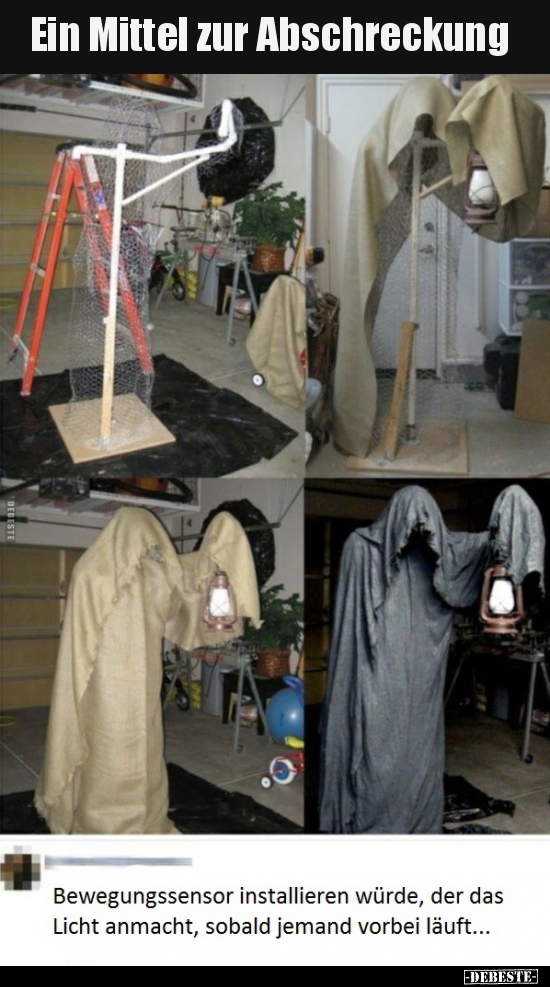 Ein Mittel zur Abschreckung..