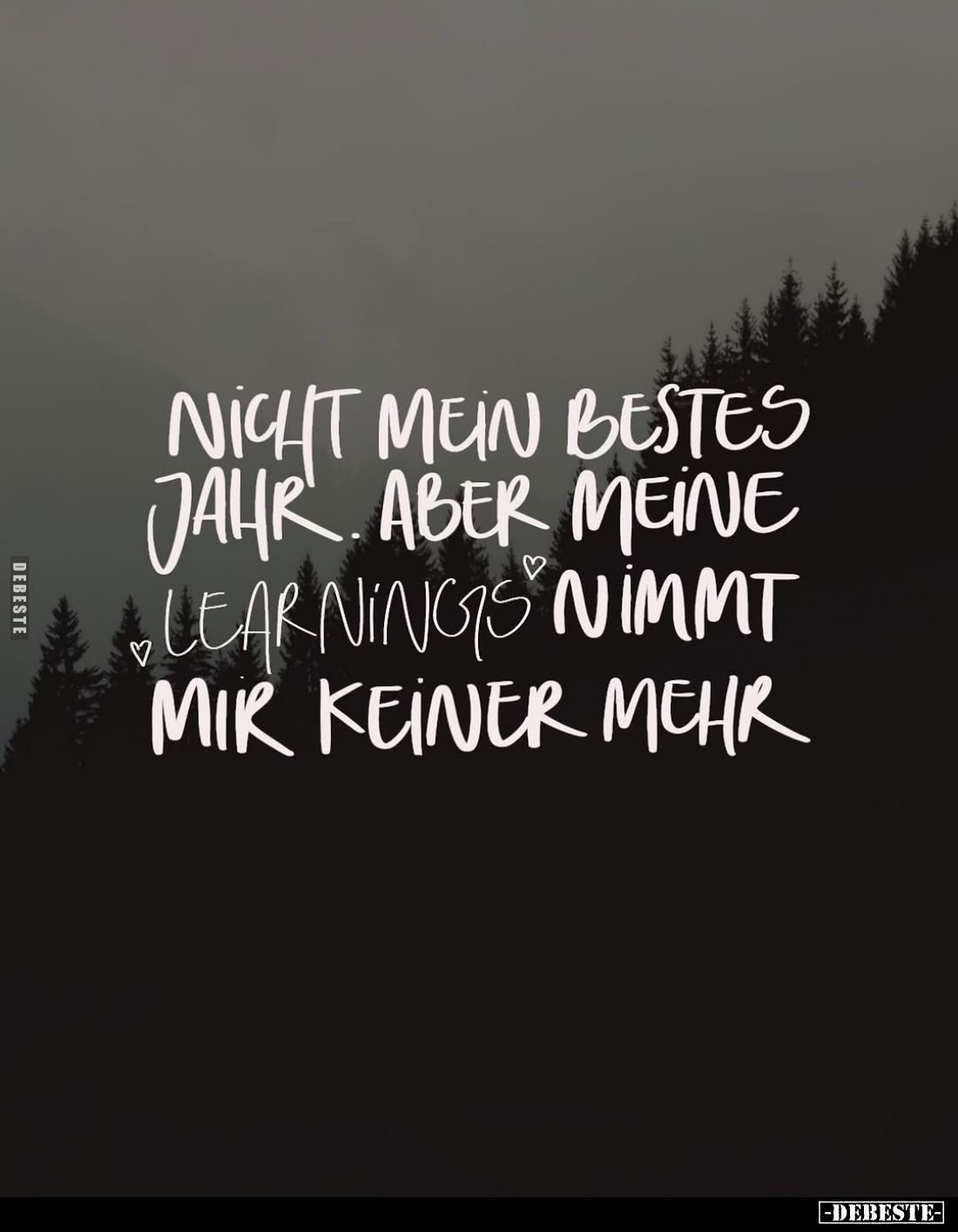 Nicht mein bestes Jahr aber meine Learnings nimmt mir keiner mehr.