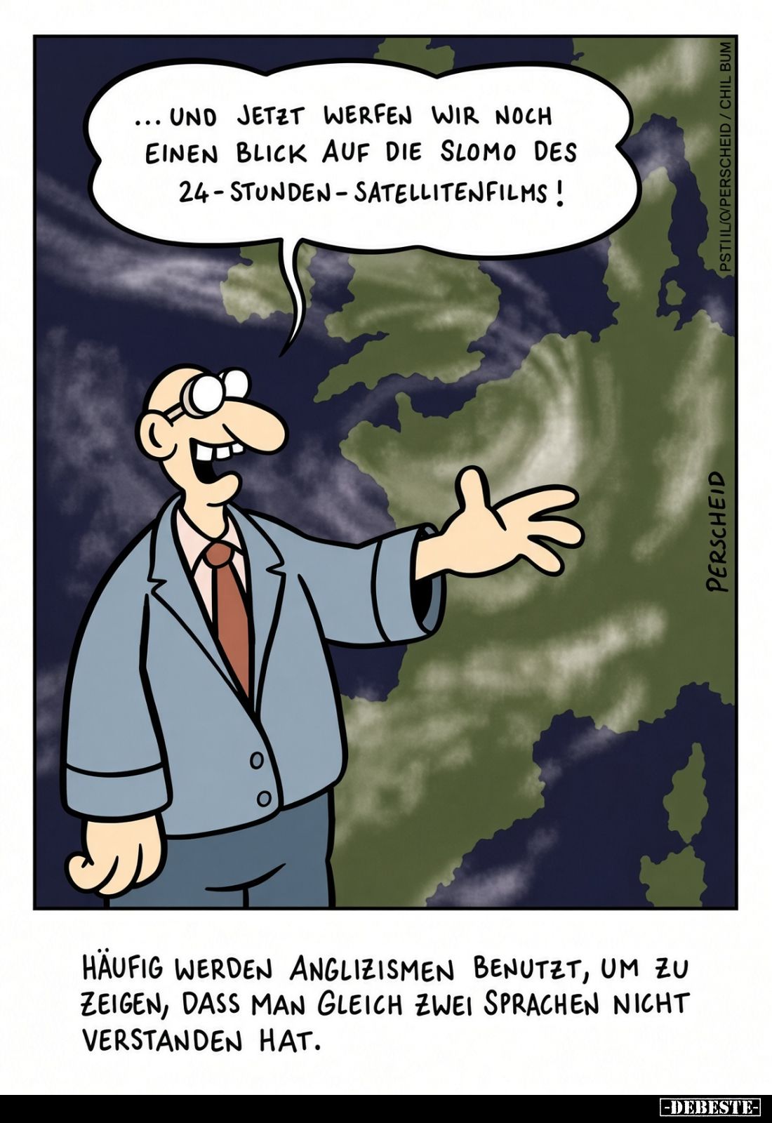 Häufig werden Anglizismen benutzt, um zu zeigen, dass man gleich zwei Sprachen nicht verstanden hat. - Und jetzt werfen wir n...