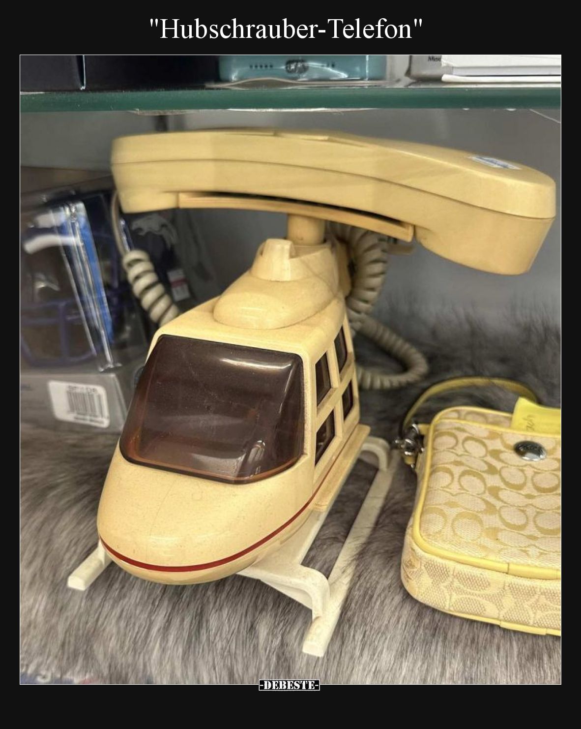 Hubschrauber-Telefon